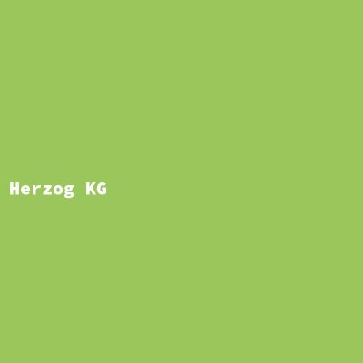Hersteller: Herzog KG