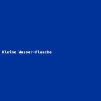Kleine Wasser-Flasche