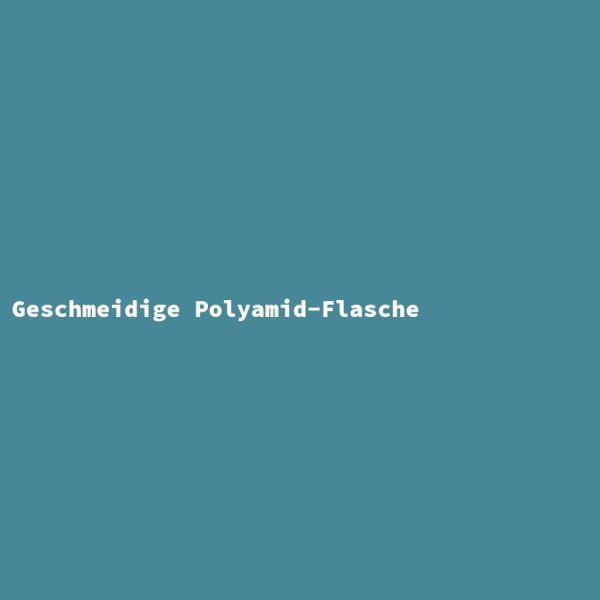 Smooth Polyamide Bottle