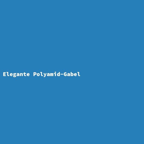 Elegant Polyamide Fork