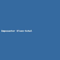 Imposanter Eisen-Schal