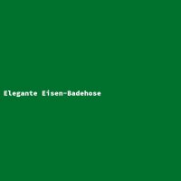 Elegante Eisen-Badehose