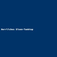 Herrliches Eisen-Tanktop