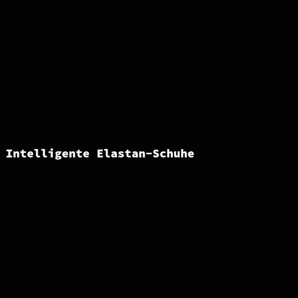 Intelligent Elastane Shoes