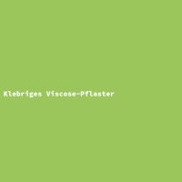 Klebriges Viscose-Pflaster