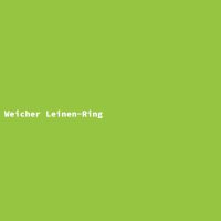 Weicher Leinen-Ring
