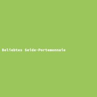 Beliebtes Seide-Portemonnaie