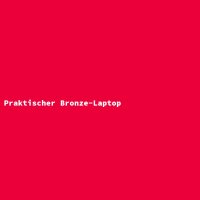 Praktischer Bronze-Laptop