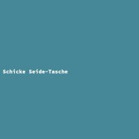 Schicke Seide-Tasche